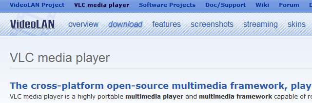 Download the VLC Media Player
